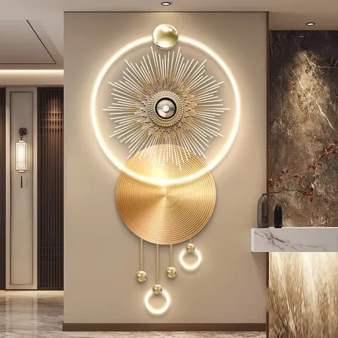 Three-dimensional Pendant Corridor Background Wall Acrylic LED Painting UV Engraving Wall Decor Painting