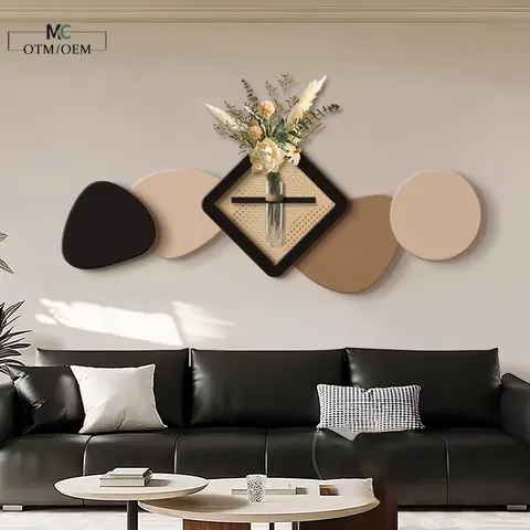 Three-dimensional Sandstone Art Home Furnishings Decorative Painting Living Room Background Wall Wall Mural