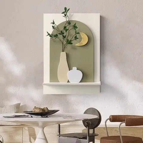 Three-dimensional Sandstone Senior Sense Porch Home Decor Paintings Living Room Background Wall High-end Art Decoration
