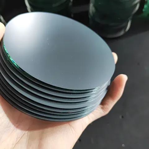 Traditional Round Acrylic Wall Mounting Mirror with Processing and Cutting Services for Cosmetic and Car Accessories