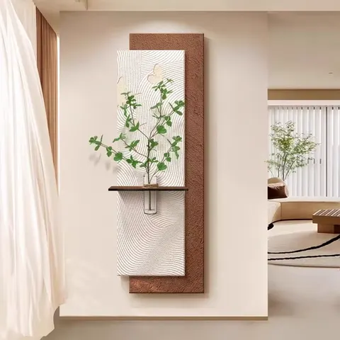 城市 单幅 装饰画 现代简约 客厅背景墙挂画 LED带灯画