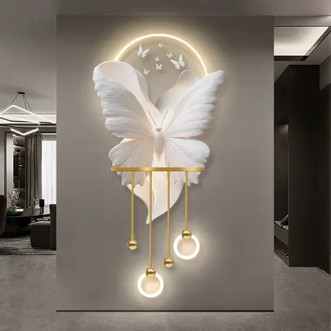 UV Engraving Three-dimensional Effect Acrylic LED Painting Metal Pendant Art Home Decor Paintings