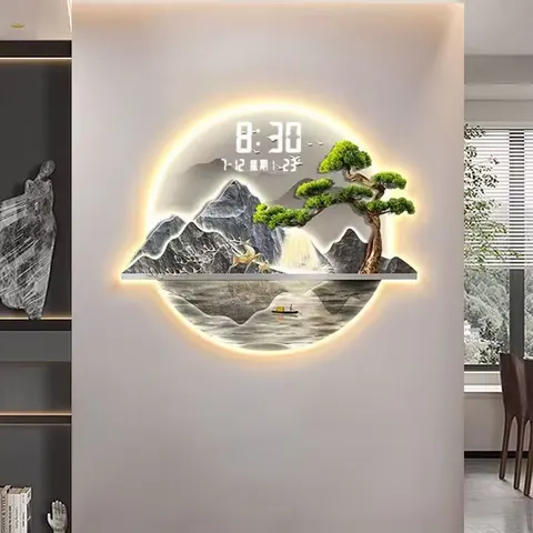 锦鲤 单幅 装饰画 现代简约 客厅背景墙挂画