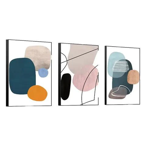 Wholesale Custom New Abstract Canvas Wall Art Oil Printed Picture Poster Decor for Home Office Bar Porch Hotel Room