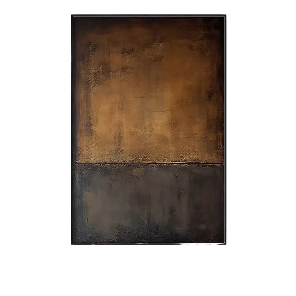 山水 单幅 装饰画 现代简约 客厅背景墙挂画 手绘油画