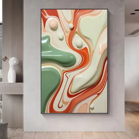Wholesale High Quality Handmade Modern Design Wall Art Decor Canvas Abstract Oil Paintings