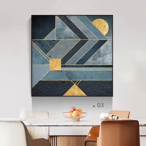Wholesale Hotel Artworks Large Wall Art Watercolor Abstract Still Life Print Decorative Canvas Painting