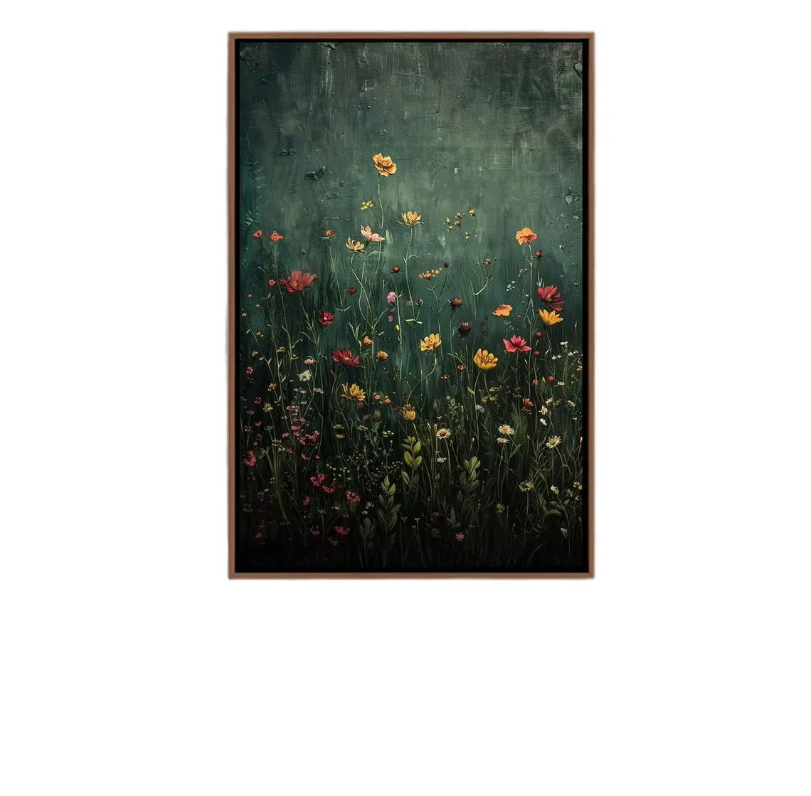 繁花 单幅 装饰画 现代简约 客厅背景墙挂画
